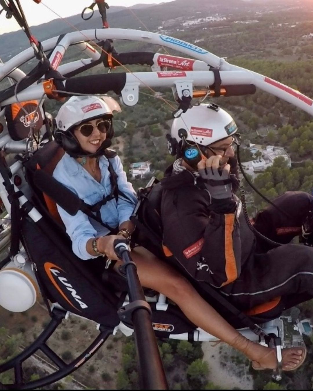 volar en paramotor en ibiza, vuelos en parapente ibiza